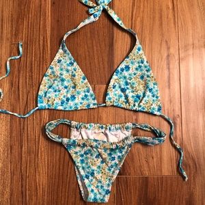 Floral bikini